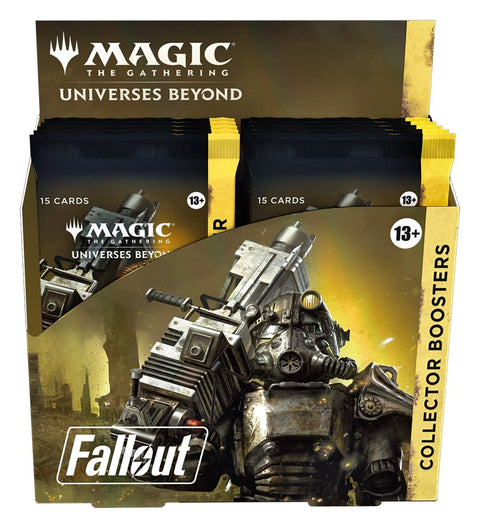 Magic The Gathering: Universes Beyond - Fallout Collector Booster Box - Gathering Games