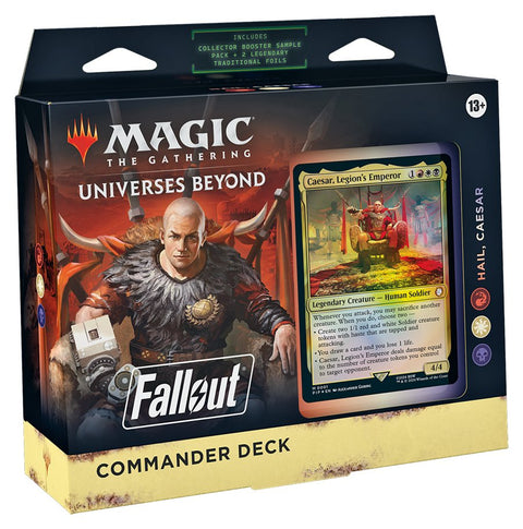 Magic The Gathering: Universes Beyond - Fallout Commander Deck: Hail, Caesar - Gathering Games