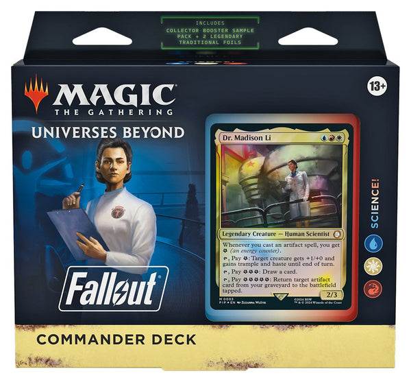 Magic The Gathering: Universes Beyond - Fallout Commander Deck: Science! - 1
