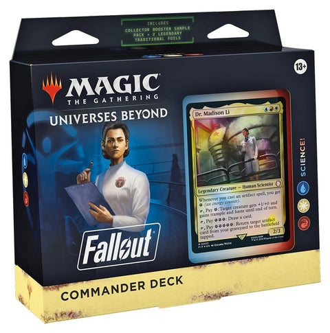 Magic The Gathering: Universes Beyond - Fallout Commander Deck: Science! - Gathering Games