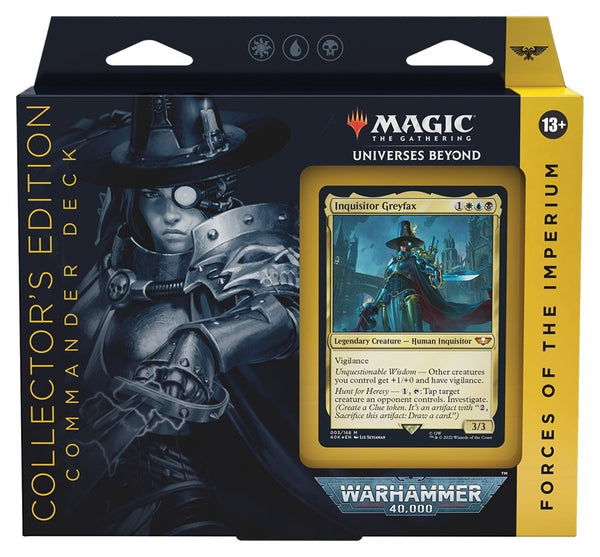 Magic The Gathering - Warhammer 40K Commander Deck - Forces Of The Imperium (Collectors Edition) - 1