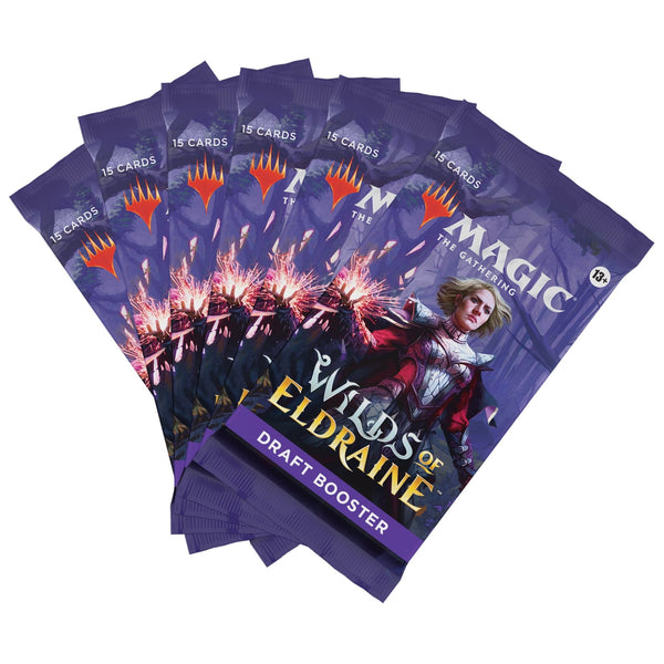 Magic The Gathering: Wilds Of Eldraine 6 x Draft Boosters | Gathering Games