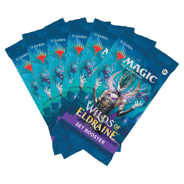 mtg wilds of eldraine set booster box Magic The Gathering: Wilds Of Eldraine 6 x Set Boosters