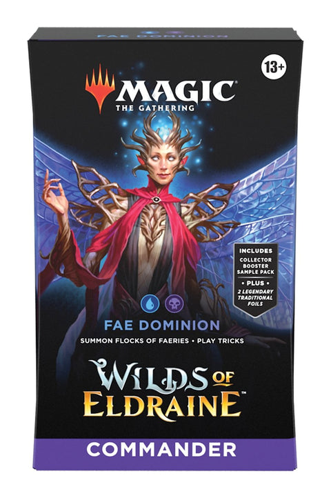 Magic The Gathering: Wilds Of Eldraine Commander Deck - Fae Dominion - Gathering Games
