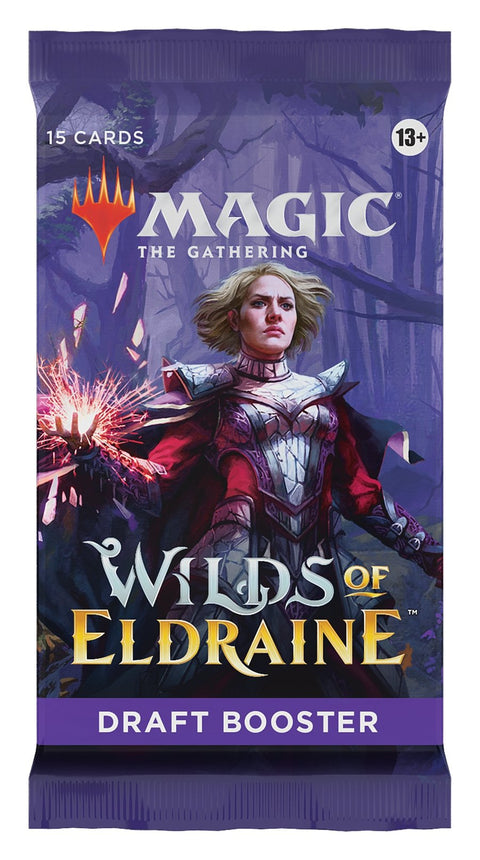 Magic The Gathering: Wilds Of Eldraine Draft Booster - Gathering Games