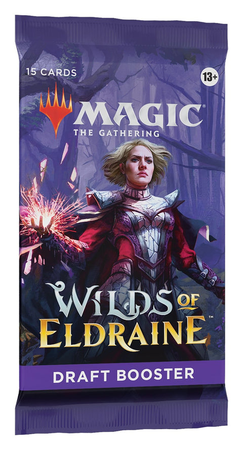 Magic The Gathering: Wilds Of Eldraine Draft Booster - Gathering Games