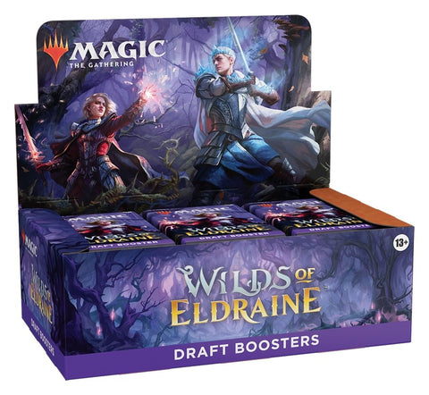 Magic The Gathering: Wilds Of Eldraine Draft Booster Box - Gathering Games