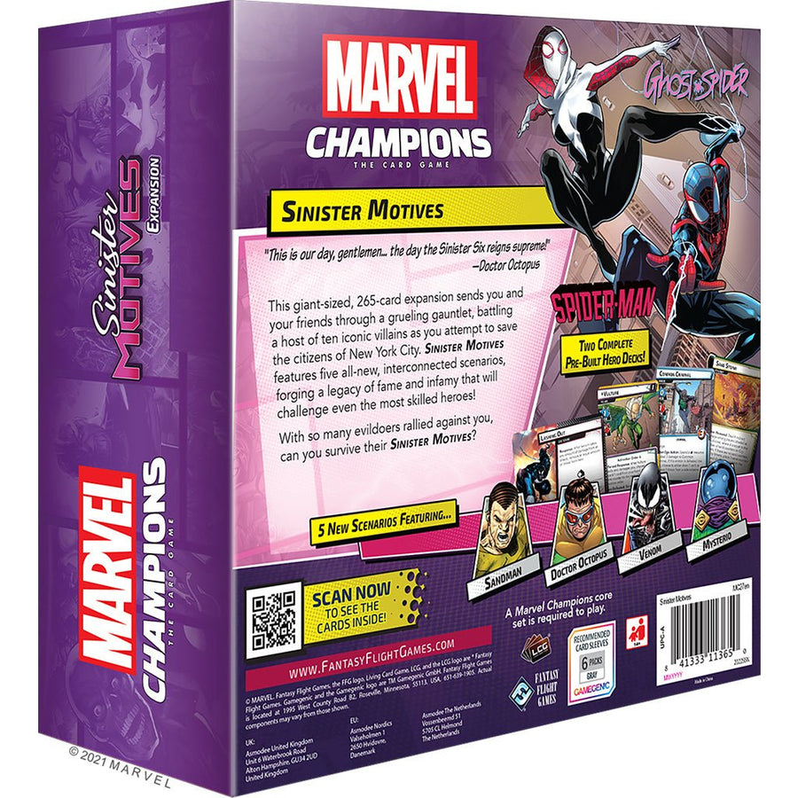 Marvel Champions - Sinister Motives Expansion - Gathering Games