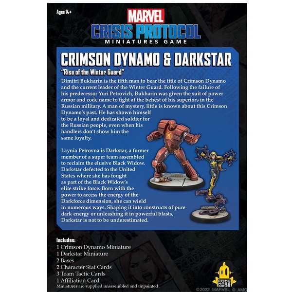 Marvel Crisis Protocol: Crimson Dynamo & Darkstar - Gathering Games
