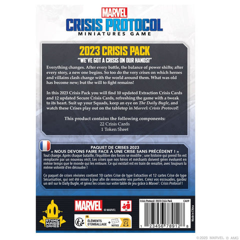 Marvel Crisis Protocol: Crisis Card Pack 2023 - Gathering Games