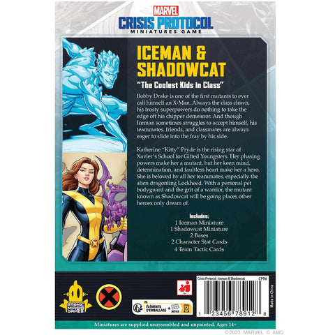 Marvel Crisis Protocol: Iceman & Shadowcat - Gathering Games