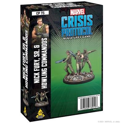 Marvel Crisis Protocol: Nick Fury Sr and Howling Commandos - Gathering Games