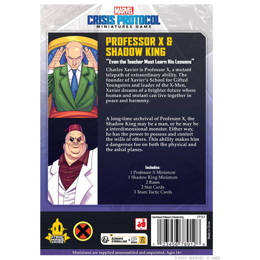 Marvel Crisis Protocol: Professor X And Shadow King - Gathering Games