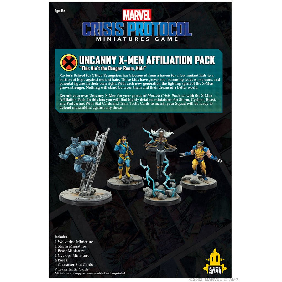 Marvel Crisis Protocol: Uncanny X-Men Affiliation Pack - Gathering Games