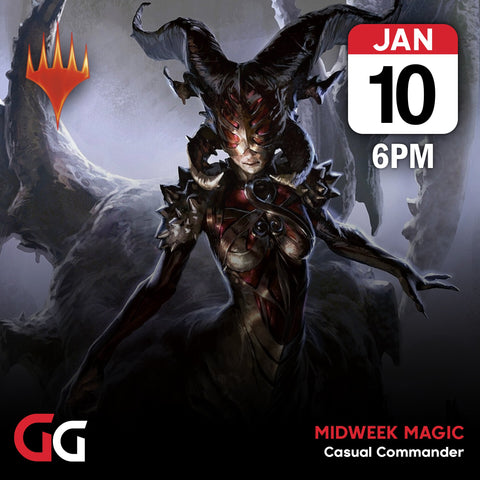 Midweek Magic: Casual Commander | 10th Jan 2024 | Skipton - Gathering Games