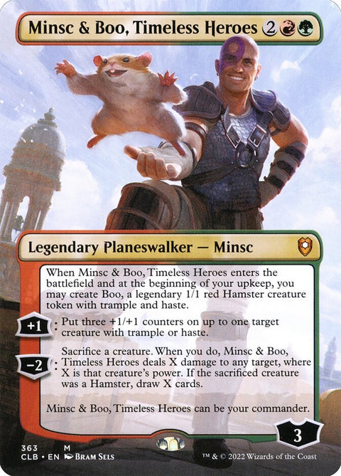 Minsc & Boo, Timeless Heroes (Borderless Art) - Gathering Games