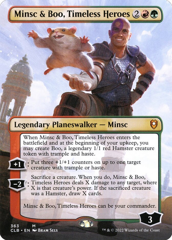 Minsc & Boo, Timeless Heroes (Borderless Art) - 1