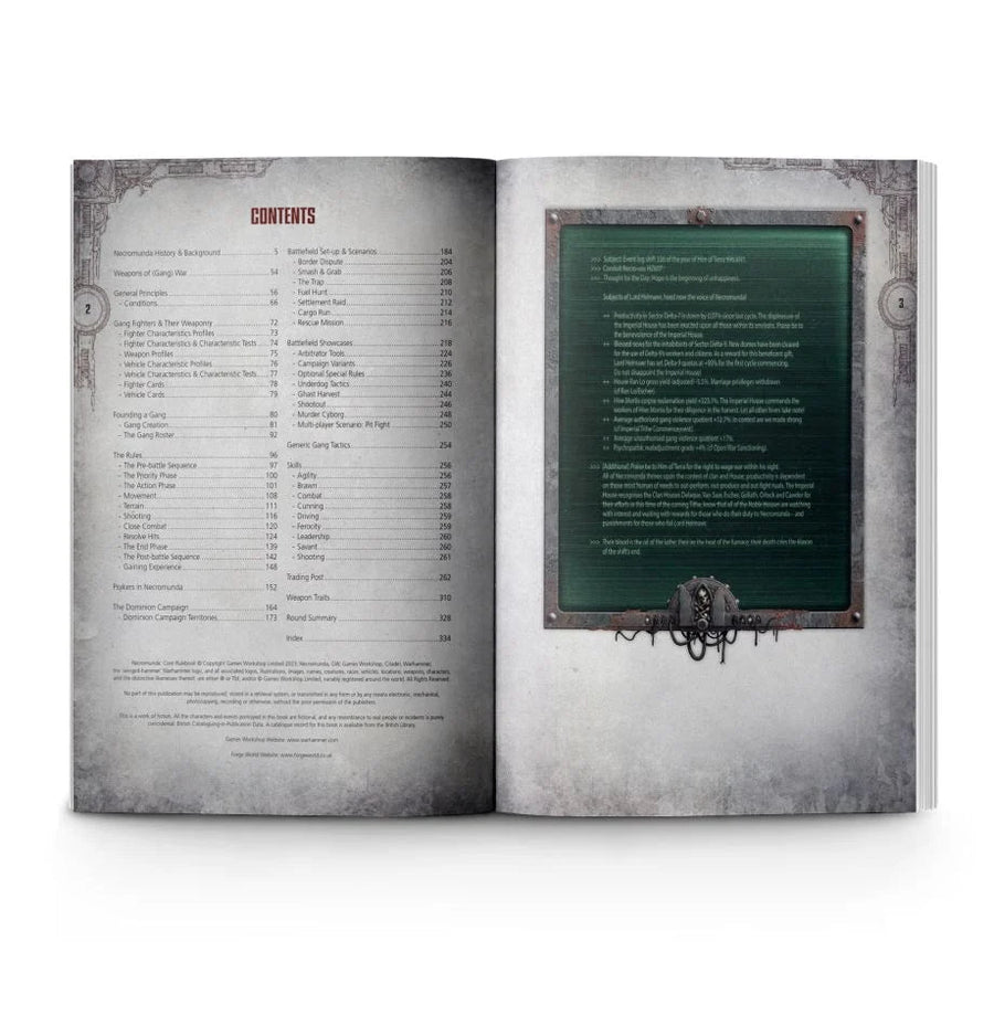 Necromunda: Core Rulebook - Gathering Games