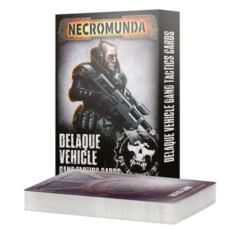 Necromunda: Delaque Vehicle Gang Tactics Cards - Gathering Games