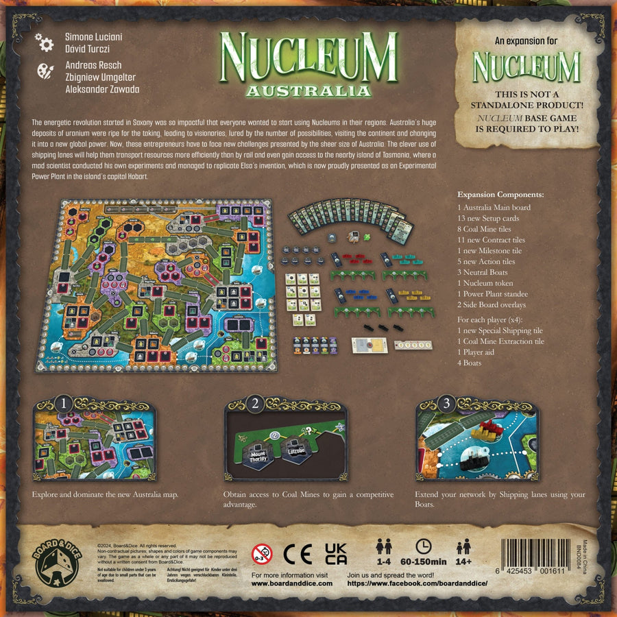 Nucleum: Australia Expansion - Gathering Games
