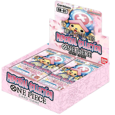 One Piece Card Game: EB-01 Extra Booster Memorial Collection Booster Box - Gathering Games