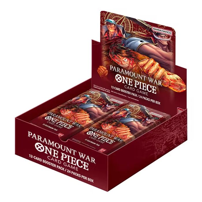 One Piece Card Game - OP-02 Paramount War Booster Box - Gathering Games