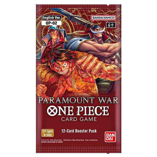 One Piece Card Game - OP-02 Paramount War Booster Pack - 1