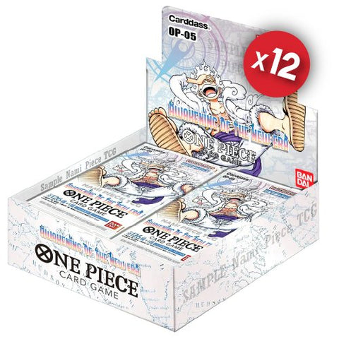 One Piece Card Game: OP-05 Awakening Of The New Era Case (12 Booster Boxes) - Gathering Games