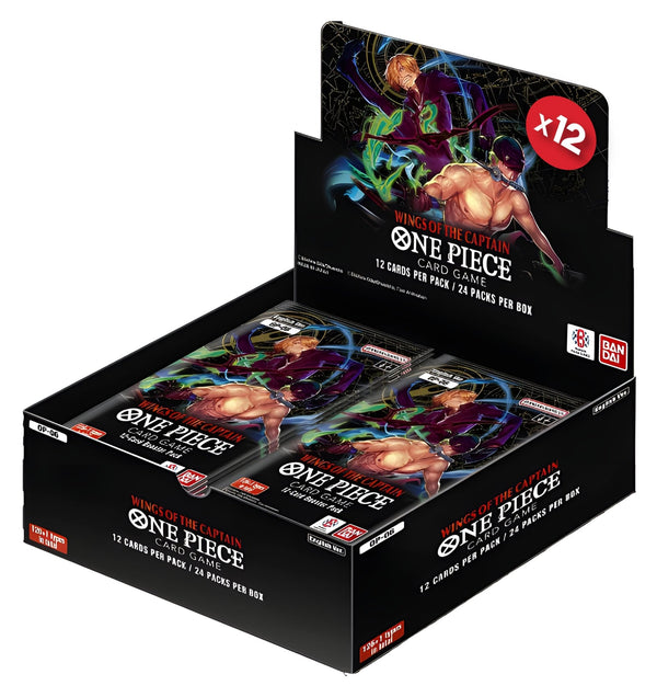One Piece Card Game: OP-06 Wings of the Captain Case (12 Booster Boxes) - 1