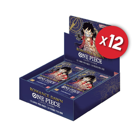 One Piece Card Game: Romance Dawn OP-01 Case (12 Units) - Gathering Games
