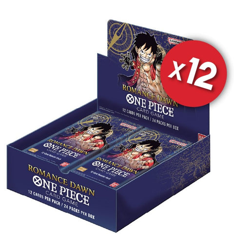 One Piece Card Game: Romance Dawn OP-01 Case (12 Units) - Gathering Games
