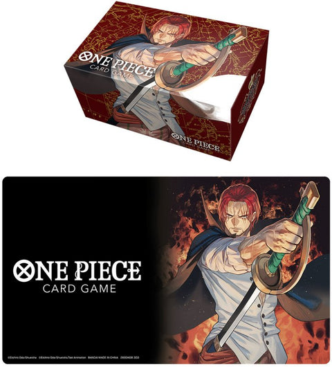 One Piece Card Game: Shanks Playmat and Storage Box Set - Gathering Games