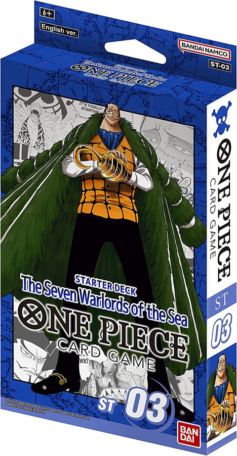 One Piece Card Game: Starter Deck - The Seven Warlord Of The Sea (ST03) - Gathering Games