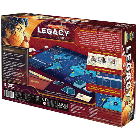 Pandemic Legacy: Season 1 (Red) - Gathering Games
