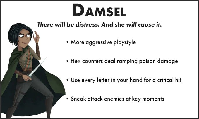 Paperback Adventures: Damsel Character Box - Gathering Games
