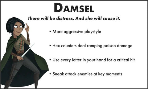 Paperback Adventures: Damsel Character Box - Gathering Games