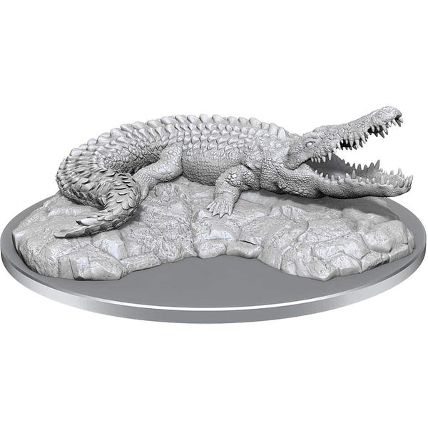 Pathfinder Deep Cuts Unpainted Miniatures: Giant Crocodile (W21) - 1