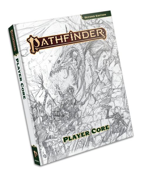 Pathfinder RPG: Player Core 2 Sketch Cover - Gathering Games