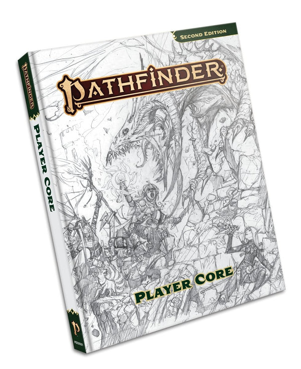 Pathfinder RPG: Player Core Sketch Cover (P2) - 1
