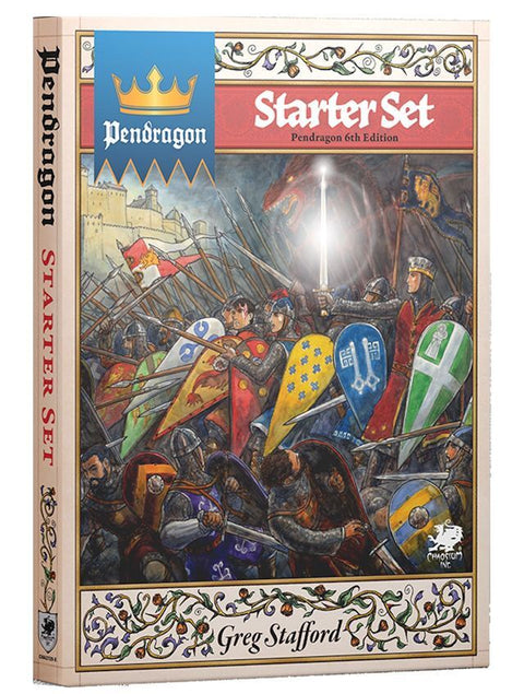 Pendragon Starter Set: Relive the Glory of King Arthur’s Court! - Gathering Games