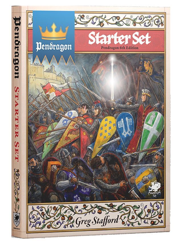 Pendragon Starter Set: Relive the Glory of King Arthur’s Court! - Gathering Games