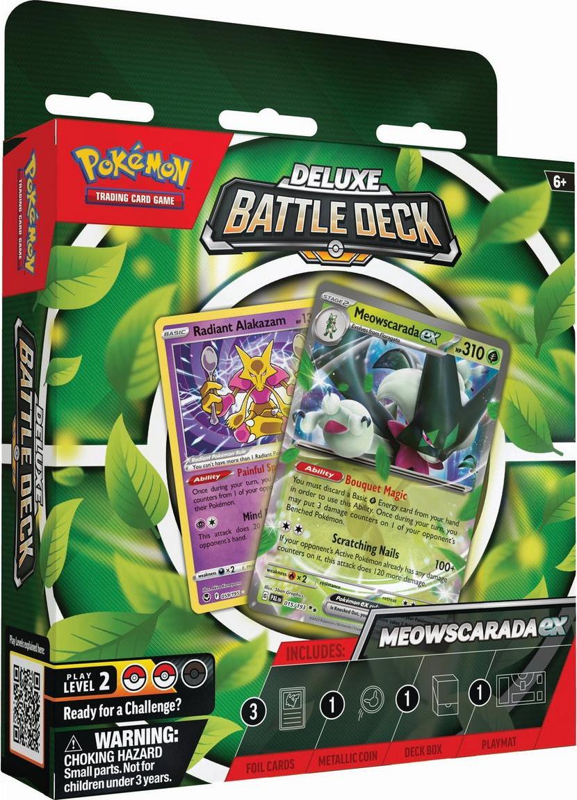Pokemon TCG: Deluxe Battle Deck - Meowscarada ex - Gathering Games