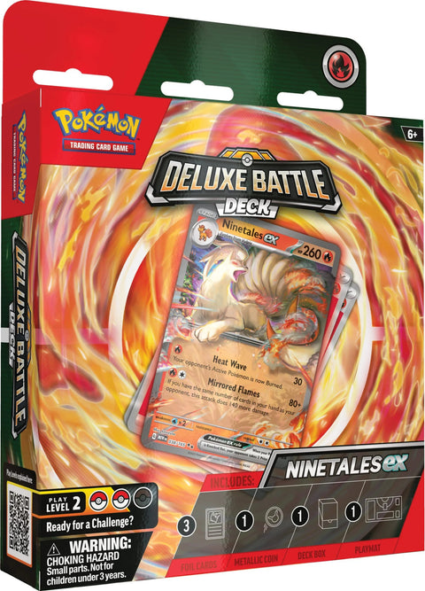 Pokemon TCG: Deluxe Battle Deck - Ninetales ex - Gathering Games