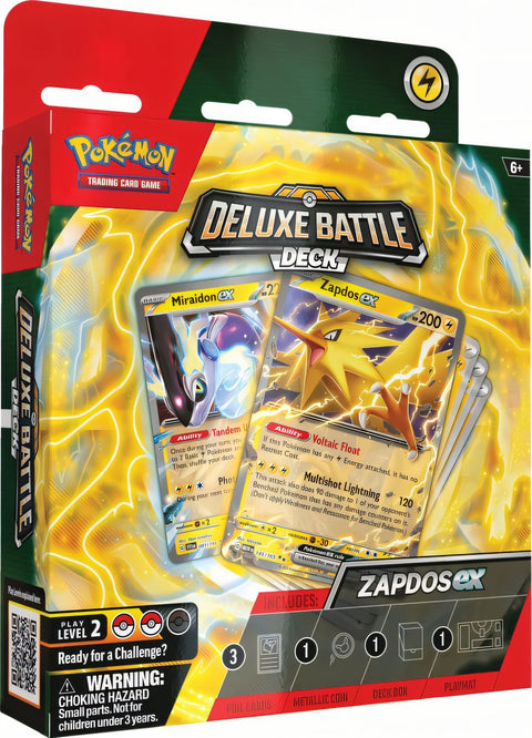 Pokemon TCG: Deluxe Battle Deck - Zapdos ex - Gathering Games