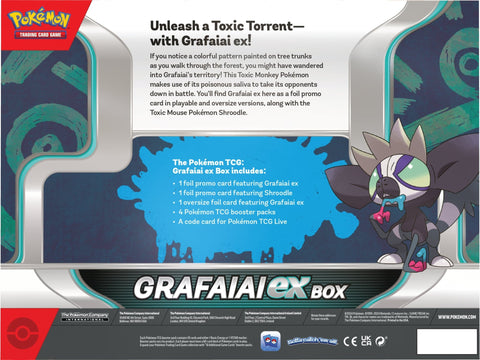 Pokemon TCG: Grafaiai ex Box - Gathering Games