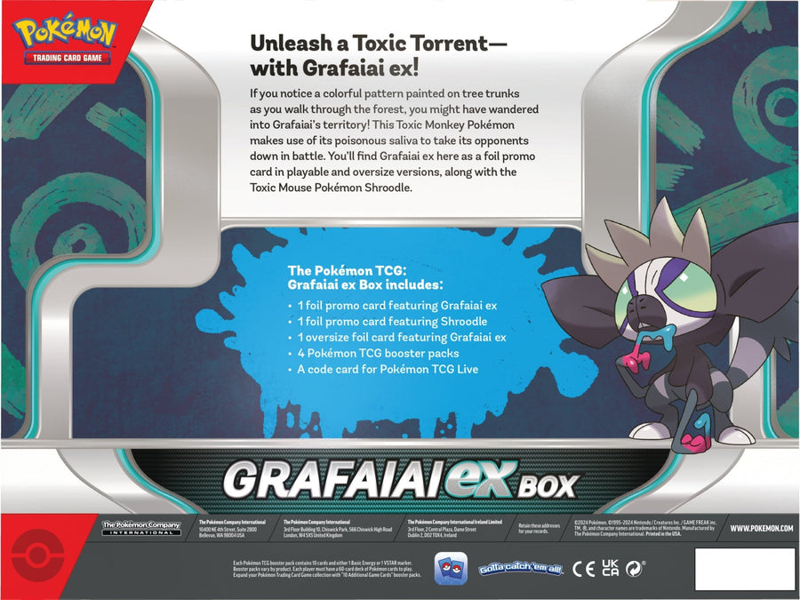 Pokemon TCG: Grafaiai ex Box - Gathering Games