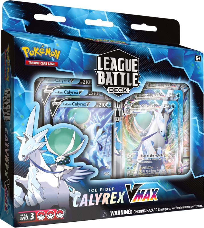 Pokemon TCG: Ice Rider Calyrex VMAX League Battle Deck - Gathering Games