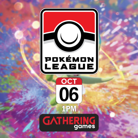 Pokemon TCG: League Tournament | 8th Oct 2023 | Skipton - Gathering Games