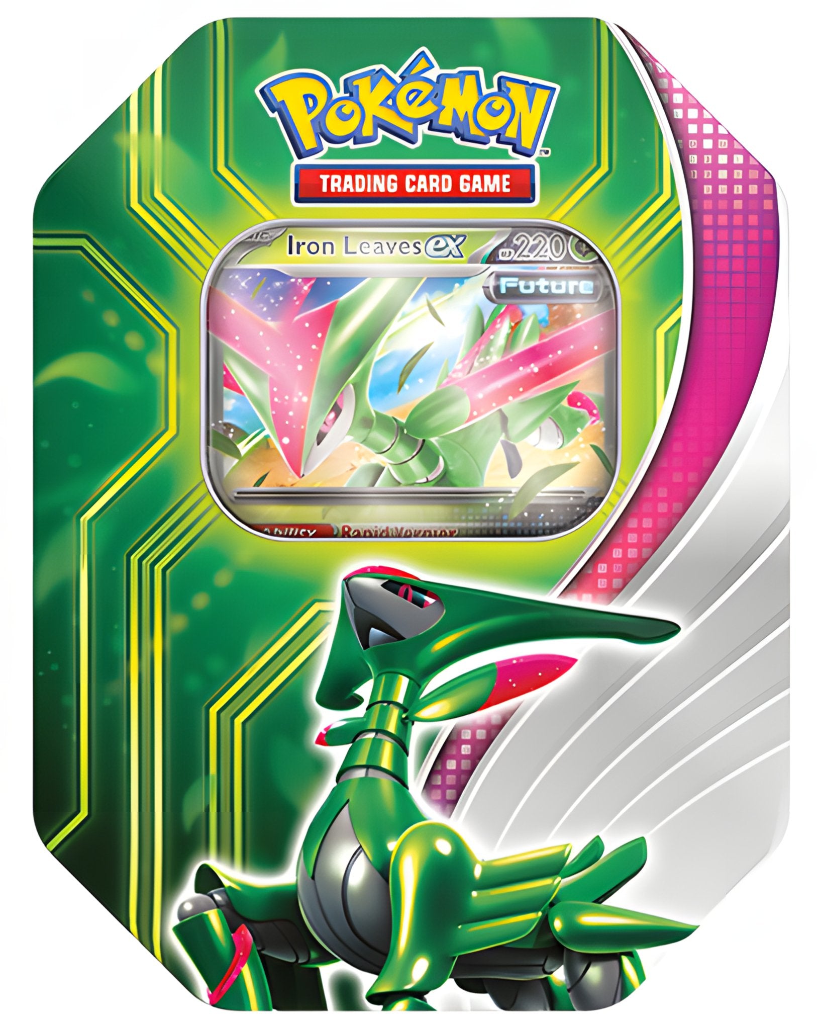 Pokemon TCG: Paradox Clash - Iron Leaves ex Tin | Trading Card Games ...