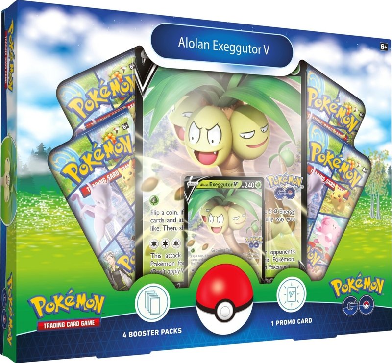 Pokemon TCG - Pokemon GO - Collection Alolan Exeggutor V Box - Gathering Games